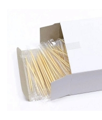  Зубочистки деревянные в индивидуальной  упаковке 