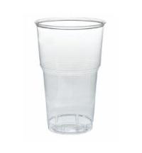 Одноразовый стакан 500 мл пивной 