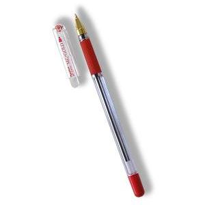 Ручка шариковая красная (Мс-Gold)